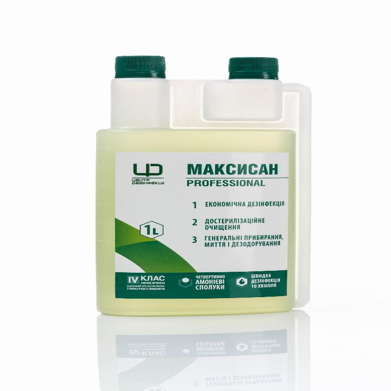 Дезінфекційний засіб «МАКСИСАН» флакон/дозатор, 1000мл.